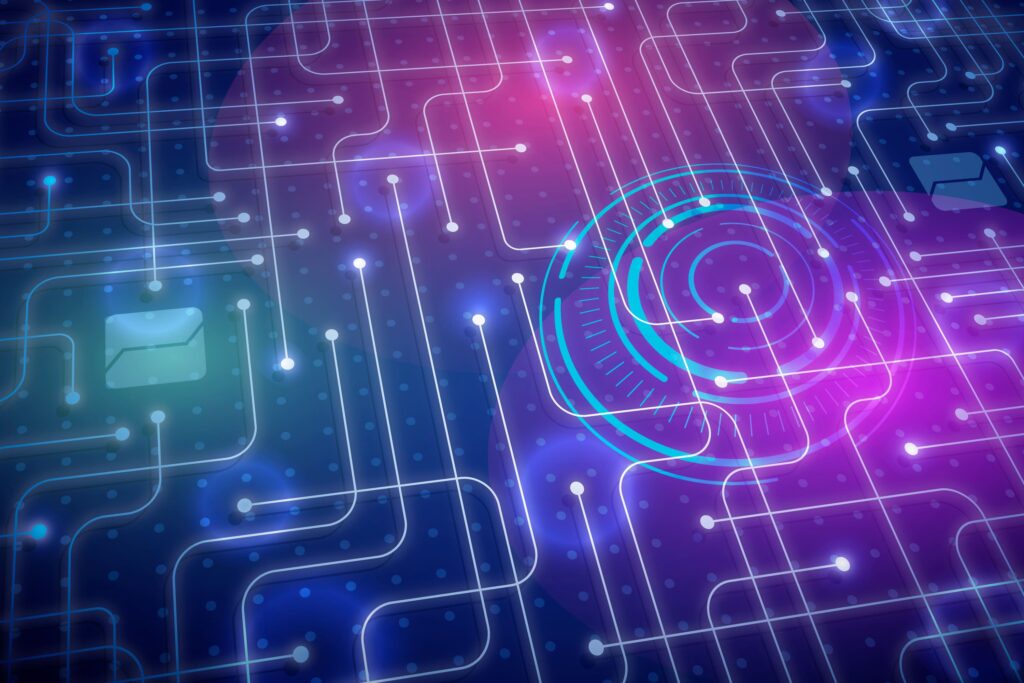 Datos empresariales desordenados frente a información estructurada para la toma de decisiones.